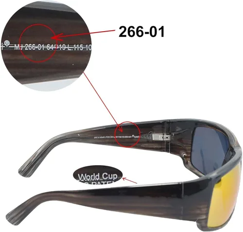 Miniatura 5 de Walleva - Lentes de repuesto para gafas de sol Maui Jim World Cup