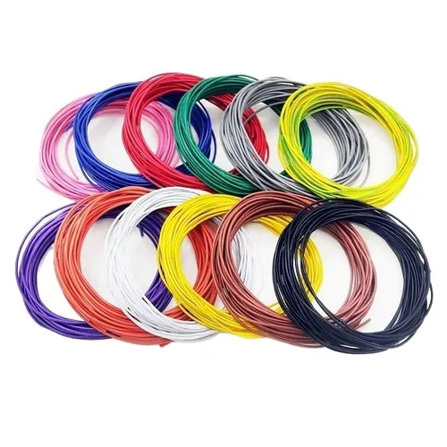 Cable eléctrico de cobre Estañado de 32.8 ft, Cable Aislado de PVC, 14AWG, 16AWG, 18AWG, 20AWG, 22AWG, 24AWG, 26AWG, 28AWG, 30AWG, Blanco/Negro,