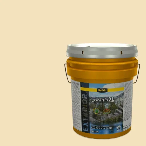 Miniatura 22 de Rodda Paint CASCADIA XL Pintura e imprimación satinada exterior en uno, cuarto de galón, otoño niño