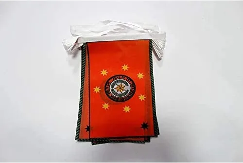 Miniatura 67 de AZ FLAG Señal marítima internacional 42.7 ft BUNTING Flag 40 banderas 9'' x 6'' - Banderas de cuerda del alfabeto náutico 5.9 x 8.3 in