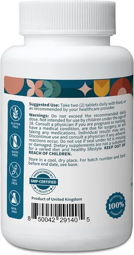 Miniatura 2 de Pattern Wellness Complejo de glucosamina condroitina con MSM y ácido hialurónico - Apoya la salud de las articulaciones, cartílagos y flexibilidad