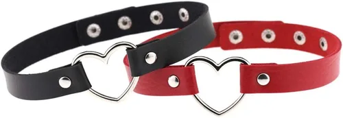 Miniatura 4 de YA-LIDS - Gargantilla para mujer y niña, ajustable, diseño de rock punk, collar para cuello