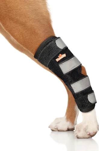 NeoAlly Soporte para pata trasera de perro (una pierna), soporte de pierna canina para pierna trasera, soporte ideal para corvejillo y tobillo y