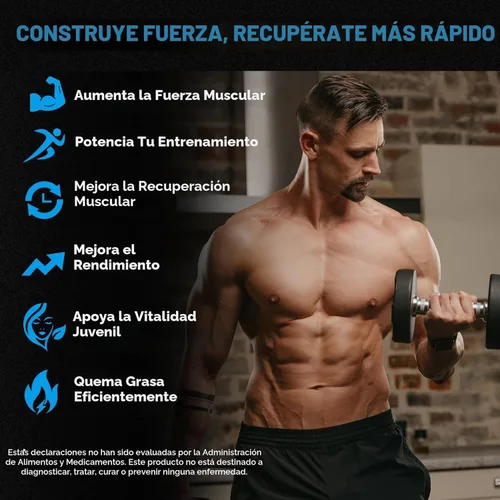Miniatura 5 de Venture Pal Monohidrato de creatina micronizada 100% pura, creatina sin sabor para mujeres y hombres, vegano, keto, sin gluten, 5 g (5000 mg) por