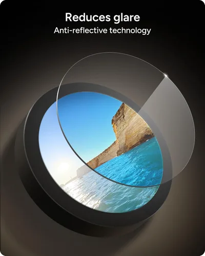 Miniatura 4 de ZAGG Glass Elite - Protector antirreflectante para lente de cámara Samsung Galaxy S25 Ultra, tecnología antirreflejos, máxima resistencia a impactos