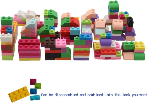 Miniatura 3 de 330 piezas lindo 3D bloque de construcción borrador trapezoidal cuadrado rompecabezas borrador clase premio regalo de fiesta infantil