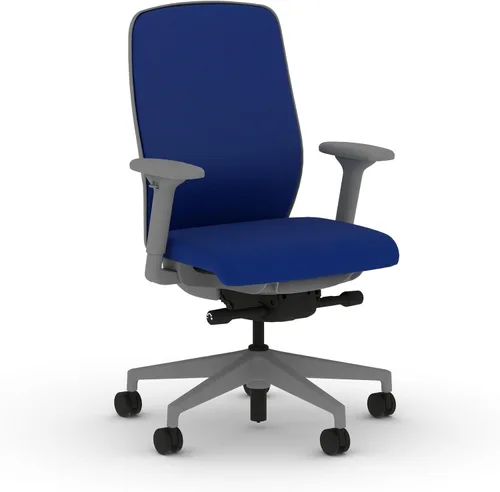 Miniatura 22 de HON Nucleus - Silla de trabajo con control avanzado de inclinación sincronizada, silla de oficina con soporte lumbar, brazos ajustables en altura