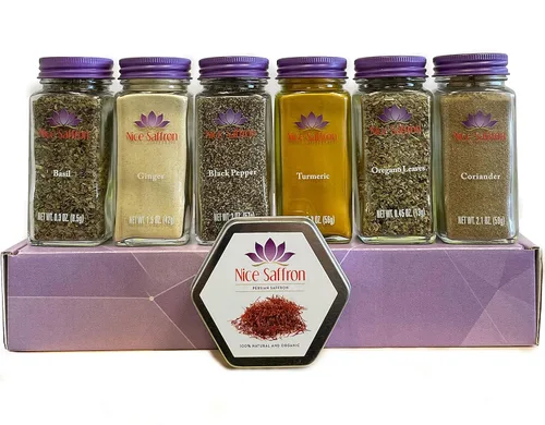 Miniatura 10 de Set de regalo de cocina de 6 especias y azafrán (Marruecos)