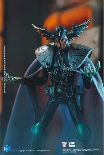 Miniatura 4 de Hiya Toys Judge Dredd: Judge Fear 1:18 Escala PX Edition Exquisita figura de acción, multicolor