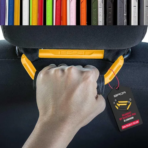 Miniatura 13 de GPCA GP BackGrip Pro - Manija para reposacabezas de automóviles, Jeeps, camiones y más, asas de agarre para asiento trasero y empuñaduras, Gris