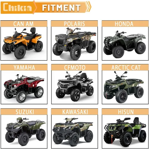 Miniatura 6 de Cubierta XL para ATV Chikia 420D Impermeable, Reemplazo de Cubierta para ATV de 4 Ruedas para Polaris Sportsman 450 570 850 1000 Can am Outlander