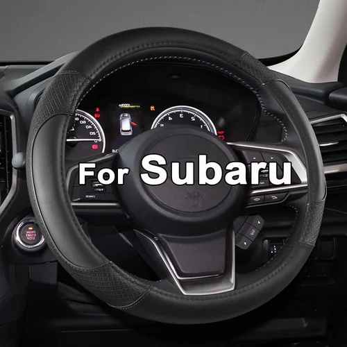 Miniatura 13 de GIANT PANDA Cubierta del volante para Subaru Forester, cubierta del volante del coche para Subaru Outback y Crosstrek - Naranja