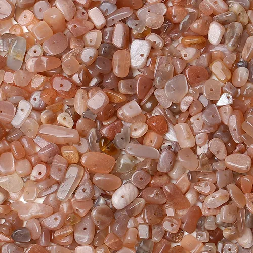 Miniatura 12 de ZHIYUXI 400 cuentas para hacer joyas, cuentas multicolor de 0.197-0.315 in, piedras preciosas de piedra natural, cuentas sueltas irregulares a