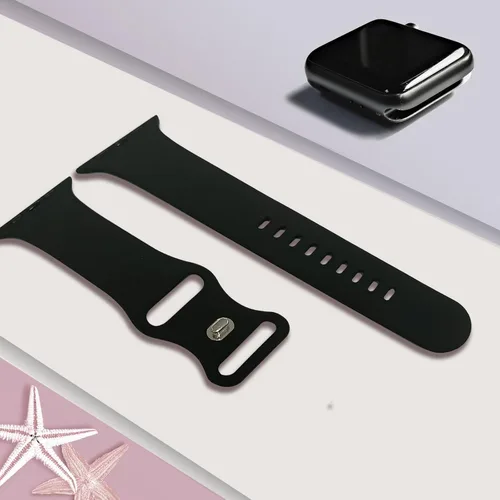 Miniatura 4 de Brigtlaiff Paquete de 8 correas compatibles con Apple Watch de 1.496 pulgadas, 1.575 pulgadas, 1.614 pulgadas, 1.654 pulgadas, 1.732 pulgadas, 1.772