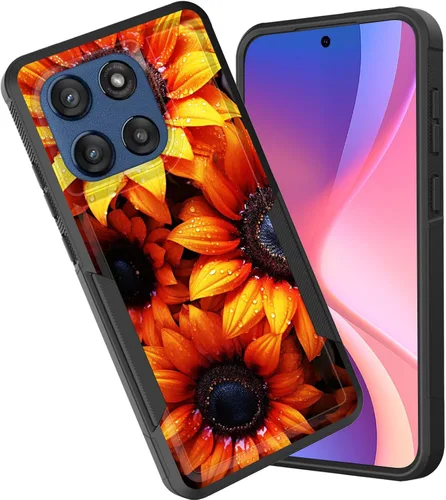 Miniatura 71 de Funda protectora para Motorola Moto G Stylus 5G 2025/Moto G Stylus 5G 2026, funda protectora híbrida de doble capa resistente a prueba de golpes