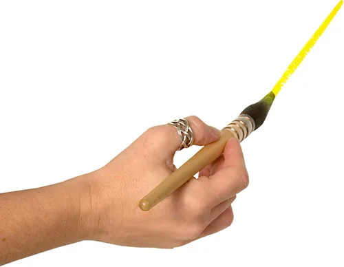 Miniatura 7 de Creative Mark Harmony - Juego de 6 pinceles de ardilla azul, pinceles para artistas profesionales, hechos a mano, pincel de acuarela de vientre