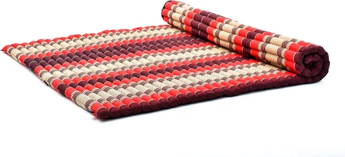 Miniatura 21 de Leewadee - Colchón plegable - Futón japonés enrollable -Alfombra de tatami triple pliegue - Cama de piso para invitados - Colchón de camping