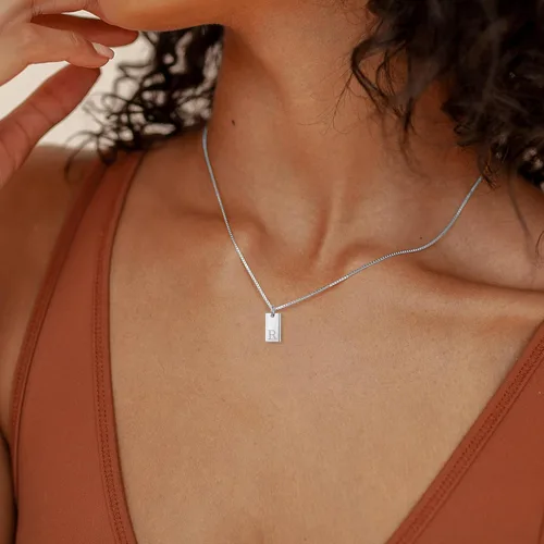 Miniatura 3 de SELFROSE Collares con iniciales para mujer, delicado collar con letra de oro de 14 quilates, chapado en oro de 14 quilates, collar con inicial