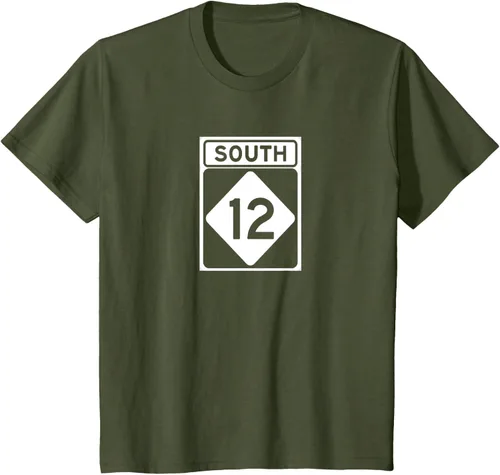 Miniatura 10 de Highway 12 South NC Outer Banks North Carolina Hwy - Camiseta, Negro, S