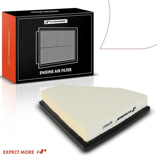 Miniatura 8 de A-Premium Filtro de aire de motor delantero compatible con BMW 325i 2006, 325xi 2006, 328i 2007-2013, 328i xDrive 2009-2013, 328xi 2007-2008, 330Ci