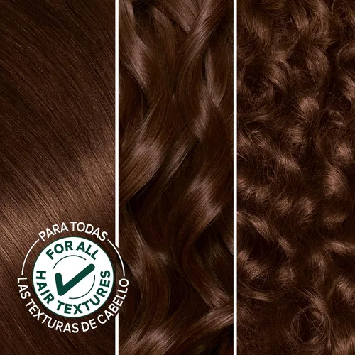 Miniatura 2 de Garnier Color de Cabello Nutrisse Crema Nutritiva, 434 Castaño Castaño Profundo (Castaño Chocolate) Tinte Permanente para el Cabello, 2