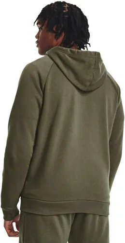 Miniatura 2 de Under Armour Rival - Sudadera de vellón para hombre, con capucha y cierre con cremallera completa