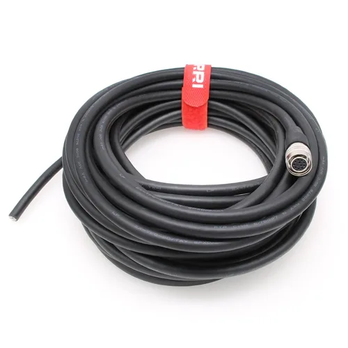 Miniatura 7 de Hirose de ángulo recto 12Pin hembra HR10A-10P-12S a Leadwires Cable de E/S para cámara Basler Aviator GigE (1M)