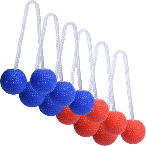 GoSports Juego de recambio de bolo para lanzar escaleras, pelotas de golf duras o de goma suave segura para niños