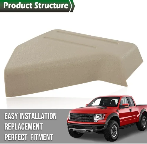 Miniatura 6 de GRAND ORANGE Cubierta exterior del asiento delantero izquierdo del lado del conductor compatible con Ford F150 Crew Cab 2009-2014, beige