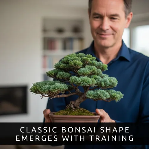 Miniatura 4 de 30 semillas de árbol bonsái de enebro de montaña para cultivar - Los enebros muy apreciados son los bonsáis más valiosos para los coleccionistas