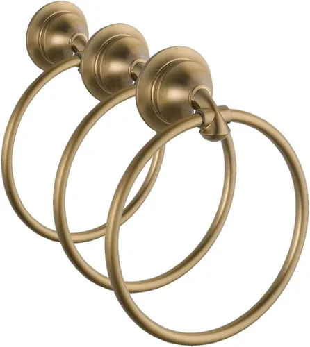 Delta Faucet 79446-CZ Linden - Toallero (3 unidades), color bronce champán