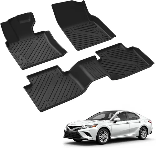 Miniatura 30 de LASFIT Alfombrillas de piso para Toyota Tacoma 2008-2011 Cabina de Acceso Transmisión Automática, Forro de Piso de Ajuste Personalizado para Todo