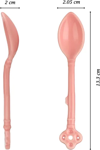 Miniatura 3 de Juego de 6 cucharas demitasse de cerámica para café, postre, té, helado