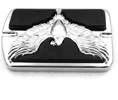 Miniatura 5 de HONGK - Compatible con pedal de freno Touring Softail Almohadilla grande H-D Eagle Hawk Emblem [B01BW4N5CM]