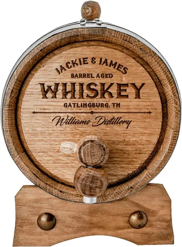 Miniatura 2 de Barril de añejamiento personalizado de roble blanco americano