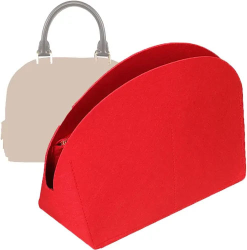 Mujer Alma Organizador Bolsa para LV Alma BB PM MM GM Insertar Fieltro Bolso Organizador 1004red-XL (NLMA-PM)
