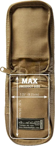 Miniatura 7 de Rite In The Rain Funda para cuaderno de tela CORDURA resistente a la intemperie, 3" x 5", cubierta color canela (No. C935)