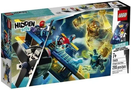 LEGO Hidden Side El Fuego's Stunt Plane 70429 - Juguete fantasma, realidad aumentada, nueva experiencia de juego 2020 (AR) para niños (295 piezas)