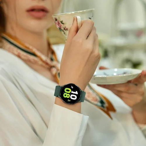 Miniatura 6 de AK Correas compatibles con Samsung Galaxy Watch 7/6/5/4 - 1.575 pulgadas, 1.732 pulgadas, 1.772 pulgadas, correa deportiva de repuesto de silicona