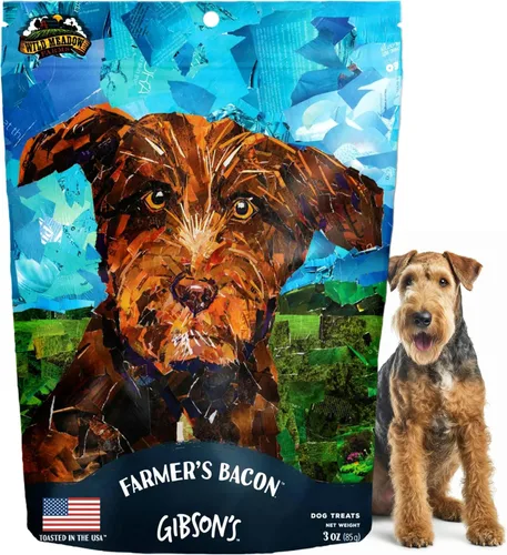 Miniatura 7 de Gibson's Bayou Bacon Golosinas suaves para perros, hechas con carne real, aromáticas y sin granos para entrenar y recompensar a perros de todas