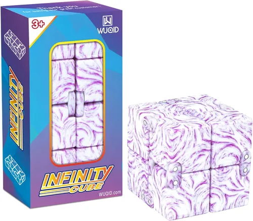 Infinitycube - Infinitycube - Juguete antiestrés único de teñido anudado para niños y adultos, juguete relajante de mano para aliviar el estrés
