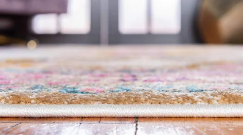 Miniatura 4 de Unique Loom Alfombra moderna vintage de 9 pies por 12 pies (9 x 12 pies) Estocolmo beige contemporánea