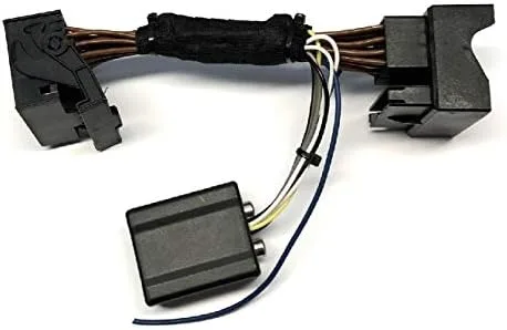 Añade un interfaz adaptador de amplificador de graves de subwoofer con amplificador remoto de encendido de cable a radio estéreo de coche de fábrica