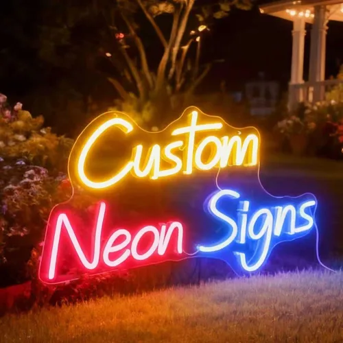 Letrero de neón personalizado Letreros de neón personalizados para fiestas de boda, decoración de pared de negocios, letreros de neón