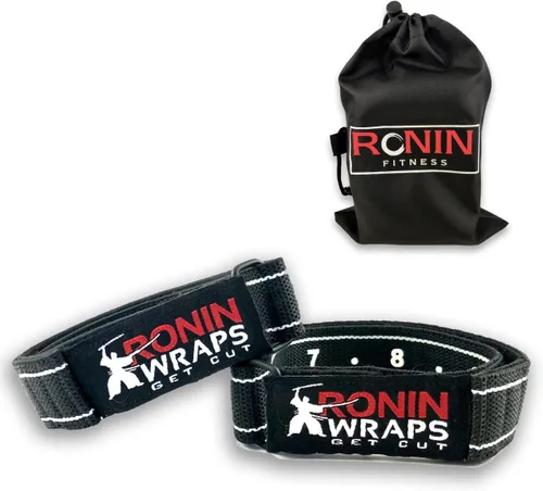 Miniatura 2 de Ronin Wraps Razor Edition Bandas rígidas de oclusión BFR para entrenamiento de la parte superior del cuerpo Entrenamientos de restricción