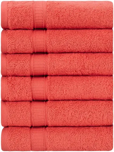 Miniatura 41 de LA HAMMAM - Paquete de 6 toallas de mano de 16 x 28 pulgadas de algodón turco para baño, cara, hotel, gimnasio y spa Extra suave al tacto, secado