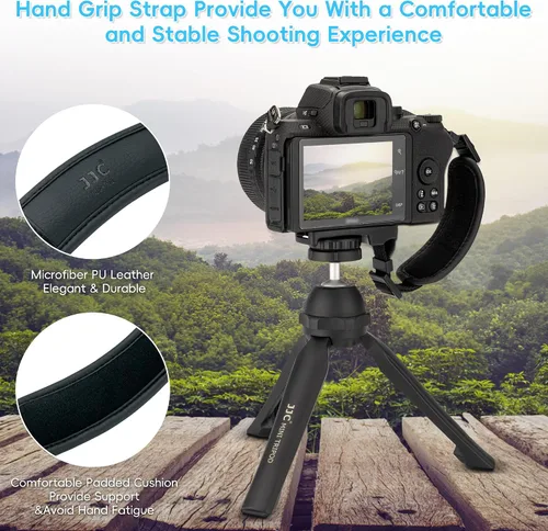 Miniatura 5 de JJC Correa de mano para cámara Nikon Z fc Zfc Z5 Z6 Z7 Z6II Z7II Z50 ZR D7500 D7200 D5600 D3500 D3200 Coolpix P1000 P950 B700 B600 P7800 P900 P610
