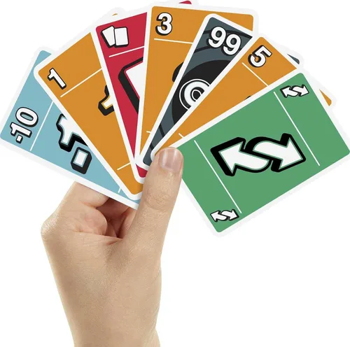 Miniatura 2 de Mattel Games Juego de 3 juegos de cartas con UNO, Phase 10 y ONO 99, diversión de viaje para niños y noches familiares con caja de lata