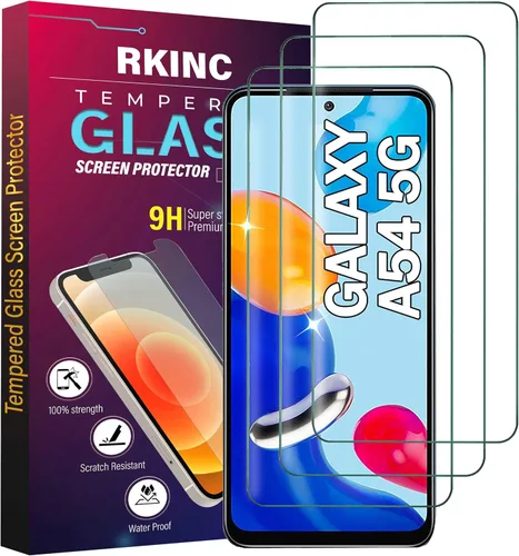 Miniatura 57 de RKINC Protector de pantalla [paquete de 4] para Samsung Galaxy A12 / Galaxy A02S / A12 Nacho, protector de pantalla de vidrio templado, 0.013 in
