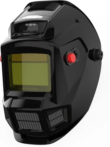 Miniatura 14 de YESWELDER - Casco de soldadura con pantalla grande de visualización de 3.93"X3.66", color real, energía solar, oscurecimiento automático, con sombra